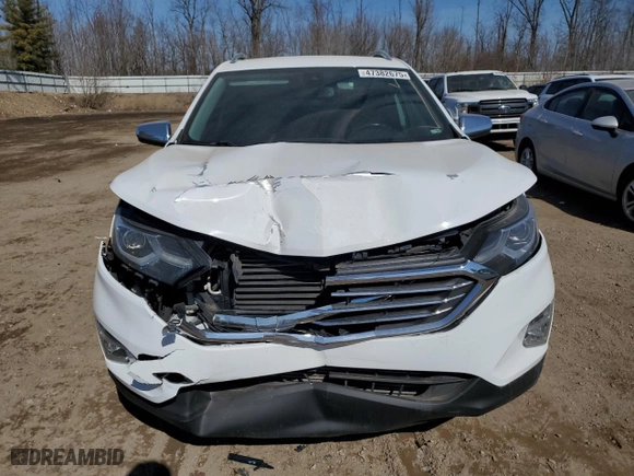 2020 Chevrolet Equinox Premier with VIN 2GNAXNEV7L6165449, listed as a Copart auction lot 47382675 with 73,261 mi miles and Non Repairable. Bid and sale history available at carsss.com. Image 5.