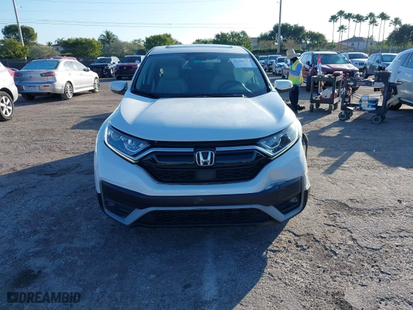 2021 Honda CR-V EX-L with VIN 7FARW1H85ME023016, listed as a IAAI auction lot 41304714 with 54,185 mi miles. Bid and sale history available at carsss.com. Image 12.