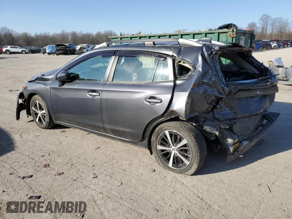 2021 Subaru Impreza Premium z VIN 4S3GTAV6XM3711363, wystawiony jako Copart lot #48843935 z przebiegiem 49 913 mil mil oraz Szkoda całkowita • Salvage title. Historia ofert i sprzedaży dostępna na DreamBid. Obrazek 2.