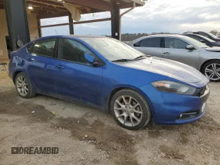 2013 Dodge Dart Rallye with VIN 1C3CDFBH9DD147265, listed as a Copart auction lot 45972805 with 144,995 mi miles and Salvage Title. Bid and sale history available at carsss.com. Image 4.