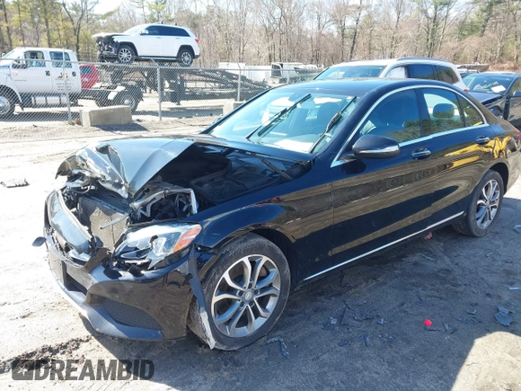 2015 Mercedes-Benz C 300 Luxury with VIN 55SWF4KB7FU002464, listed as a IAAI auction lot 41832373 with 88,000 mi miles and . Bid and sale history available at DreamBid. Image 19.