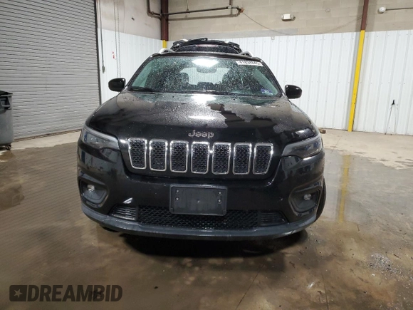 2019 Jeep Cherokee Altitude with VIN 1C4PJMLX4KD126188, listed as a Copart auction lot 41834845 with 109,405 mi miles and Salvage title. Bid and sale history available at DreamBid. Image 5.