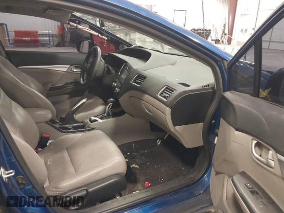 2015 Honda Civic Sedan EX-L with VIN 19XFB2F92FE206149, listed as a IAAI auction lot 41562377 with 153,303 mi miles. Bid and sale history available at carsss.com. Image 5.