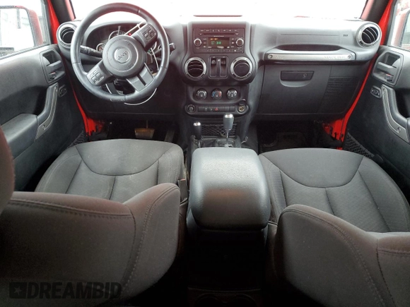 2015 Jeep Wrangler Sport с VIN 1C4AJWAG2FL698568, выставлен на аукционе Copart как лот 58222415 с пробегом 103 670 миль миль и Списание • Salvage title. История ставок и продаж доступна на DreamBid. Изображение 8.