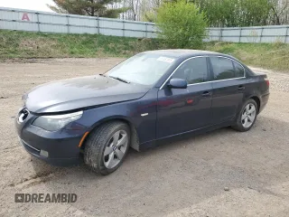 2008 BMW 5 Series 528xi with VIN WBANV13568CZ57485, listed as a Copart auction lot 54167815 with Not Provided miles and Clean Title. Bid and sale history available at carsss.com. Image 1.