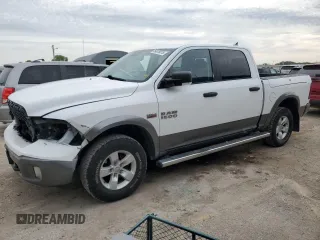 2013 Ram 1500 Big Horn with VIN 1C6RR7LT9DS642777, listed as a Copart auction lot 54876015 with 175,248 mi miles and Salvage title. Bid and sale history available at DreamBid. Image 1.