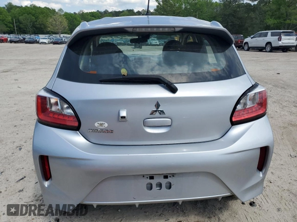 2021 Mitsubishi Mirage ES with VIN ML32AUHJ6MH010763, listed as a Copart auction lot 53855315 with 72,486 mi miles and Salvage title. Bid and sale history available at DreamBid. Image 6.