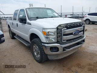 2014 Ford F-250 XL with VIN 1FT7W2B63EEA38018, listed as a IAAI auction lot 42029169 with 135,582 mi miles and . Bid and sale history available at DreamBid. Image 1.