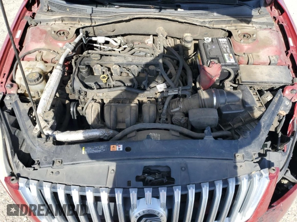 2010 Mercury Milan with VIN 3MEHM0HA0AR621341, listed as a Copart auction lot 56994365 with 218,312 mi miles and Salvage title. Bid and sale history available at DreamBid. Image 11.