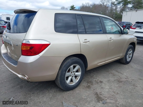 2008 Toyota Highlander with VIN JTEES41A082078238, listed as a IAAI auction lot 42057926 with 189,365 mi miles. Bid and sale history available at carsss.com. Image 4.