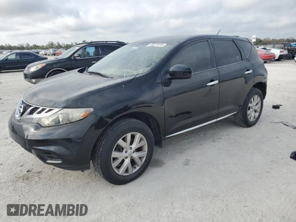 2014 Nissan Murano LE with VIN JN8AZ1MU4EW409057, listed as a Copart auction lot 45227415 with 128,579 mi miles and Salvage Title. Bid and sale history available at carsss.com. Image 1.
