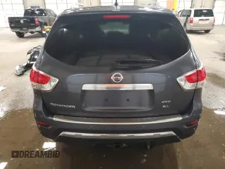 2014 Nissan Pathfinder SL z VIN 5N1AR2MM8EC687054, wystawiony jako Copart lot #57343125 z przebiegiem 177 237 mil mil oraz Czysty tytuł • Clean title. Historia ofert i sprzedaży dostępna na DreamBid. Obrazek 6.