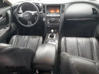 2017 Infiniti QX70 with VIN JN8CS1MW6HM410886, listed as a Copart auction lot 54278645 with Not Provided miles and Clean Title. Bid and sale history available at DreamBid. Image 8.