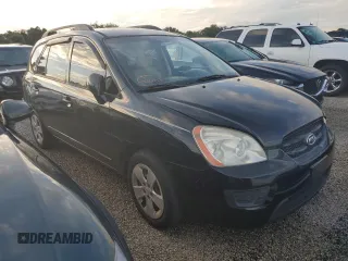 2009 Kia Rondo LX Base with VIN KNAFG528797250875, listed as a Copart auction lot 74170464 with 0 mi miles and Salvage Title. Bid and sale history available at carsss.com. Image 4.