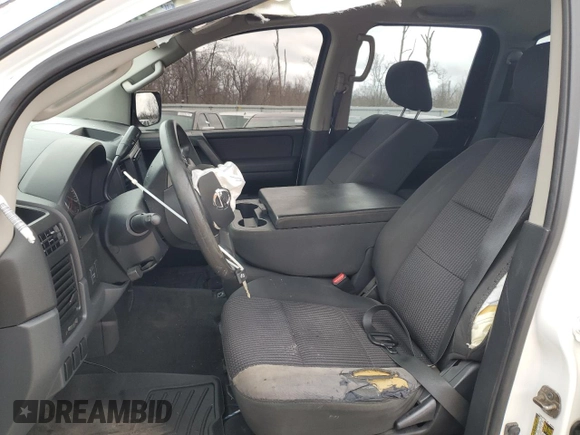 2012 Nissan Titan S with VIN 1N6AA0EJ4CN307050, listed as a Copart auction lot 43375035 with Not Provided miles and Salvage Title. Bid and sale history available at carsss.com. Image 7.