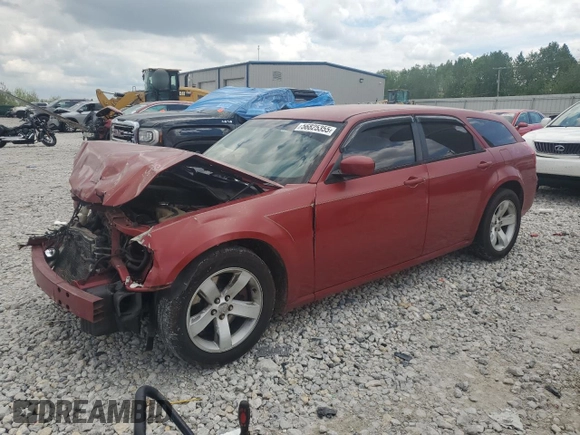 2005 Dodge Magnum RT z VIN 2D4GV58275H622667, wystawiony jako Copart lot #56825355 z przebiegiem Nie podano mil oraz Szkoda całkowita • Salvage title. Historia ofert i sprzedaży dostępna na DreamBid. Obrazek 1.