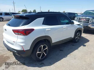 2023 Chevrolet TrailBlazer RS with VIN KL79MTSLXPB114393, listed as a IAAI auction lot 41973409 with 35,316 mi miles and . Bid and sale history available at DreamBid. Image 4.