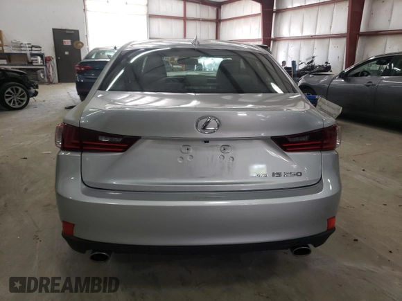 2014 Lexus IS 250 with VIN JTHCF1D29E5012959, listed as a Copart auction lot 62414835 with 57,845 mi miles and Salvage title. Bid and sale history available at DreamBid. Image 6.