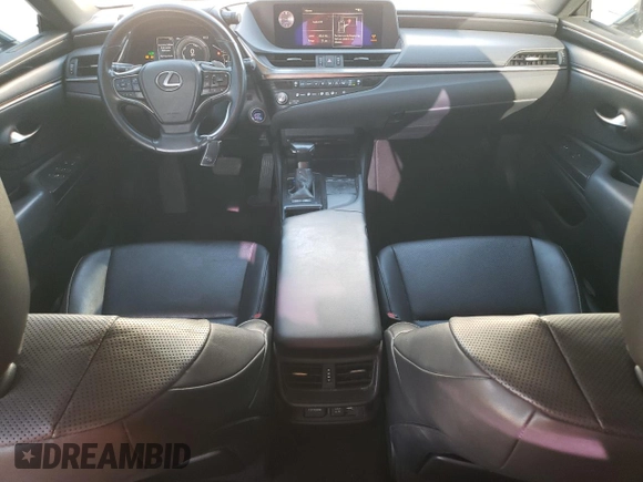 2021 Lexus ES with VIN 58ACA1C18MU005048, listed as a Copart auction lot 77856364 with 19,150 mi miles and Salvage Title. Bid and sale history available at carsss.com. Image 8.