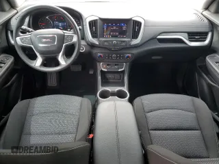 2024 GMC Terrain SLE with VIN 3GKALMEGXRL157645, listed as a Copart auction lot 55771085 with 24,016 mi miles and Salvage title. Bid and sale history available at DreamBid. Image 8.