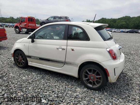 2013 FIAT 500 Abarth with VIN 3C3CFFFH5DT691194, listed as a Copart auction lot 63560255 with 101,545 mi miles and Clean title. Bid and sale history available at DreamBid. Image 2.