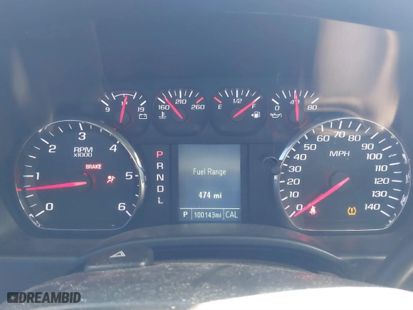 2018 Chevrolet Silverado 1500 Work Truck with VIN 1GCNCNEC1JZ339988, listed as a IAAI auction lot 41725917 with 100,143 mi miles. Bid and sale history available at carsss.com. Image 7.