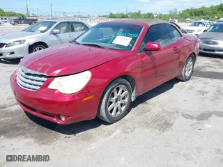 2008 Chrysler Sebring Touring with VIN 1C3LC55R68N619956, listed as a IAAI auction lot 42027582 with 132,870 mi miles. Bid and sale history available at carsss.com. Image 2.