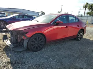 2019 Mazda 3 Preferred z VIN 3MZBPADL5KM112305, wystawiony jako Copart lot #57111105 z przebiegiem 63 011 mil mil oraz Szkoda całkowita • Salvage title. Historia ofert i sprzedaży dostępna na DreamBid. Obrazek 1.