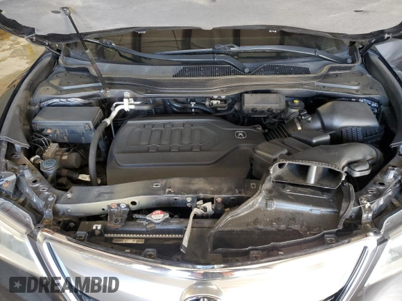2016 Acura MDX w/Tech/Entertainment with VIN 5FRYD4H60GB057705, listed as a Copart auction lot 45533585 with 99,743 mi miles and Salvage Title. Bid and sale history available at carsss.com. Image 12.