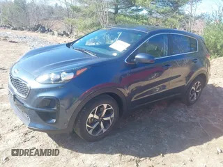 2020 Kia Sportage LX with VIN KNDPM3AC2L7656080, listed as a IAAI auction lot 41880254 with 34,023 mi miles and . Bid and sale history available at DreamBid. Image 17.