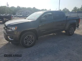 2018 Chevrolet Colorado 4WD Z71 with VIN 1GCGTDEN2J1162919, listed as a Copart auction lot 60597985 with 121,083 mi miles and Salvage title. Bid and sale history available at DreamBid. Image 1.