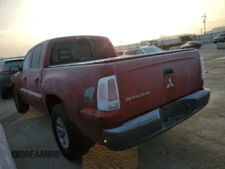 2006 Mitsubishi Raider LS z VIN 1Z7HT28K56S574705, wystawiony jako Copart lot #82250434 z przebiegiem 133 736 mil mil oraz Szkoda całkowita • Salvage title. Historia ofert i sprzedaży dostępna na DreamBid. Obrazek 2.
