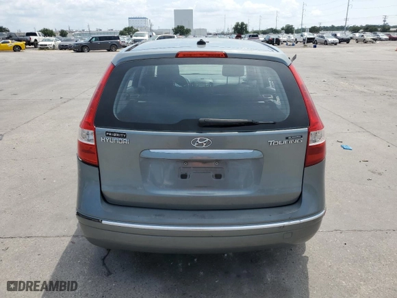 2010 Hyundai Elantra Touring GLS with VIN KMHDB8AE1AU059567, listed as a Copart auction lot 61072554 with 125,475 mi miles and Salvage Title. Bid and sale history available at carsss.com. Image 6.
