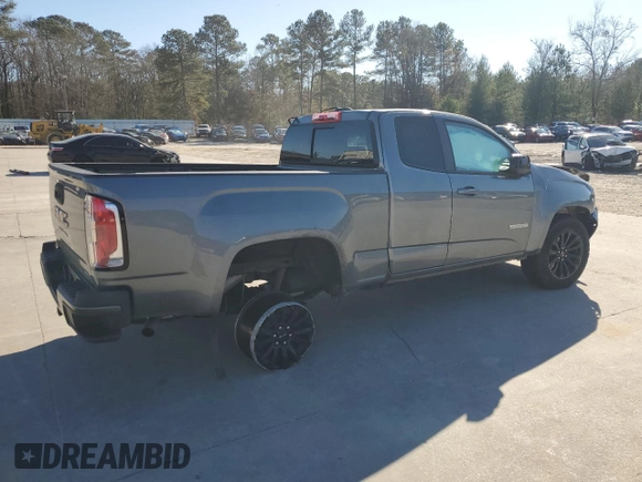 2022 GMC Canyon 2WD Elevation with VIN 1GTH5CEN8N1249223, listed as a Copart auction lot 87249264 with 50,692 mi miles and Salvage Title. Bid and sale history available at carsss.com. Image 3.