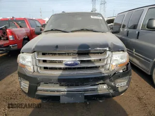 2015 Ford Expedition Max Limited с VIN 1FMJK2AT1FEF09346, выставлен на аукционе Copart как лот 48976235 с пробегом 218 181 миль миль и Списание • Salvage title. История ставок и продаж доступна на DreamBid. Изображение 5.