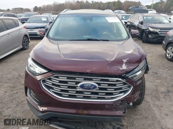 2020 Ford Edge SEL with VIN 2FMPK4J94LBB06558, listed as a IAAI auction lot 41132694 with 77,590 mi miles. Bid and sale history available at carsss.com. Image 12.