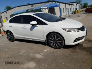 2014 Honda Civic EX-L with VIN 19XFB2F96EE200188, listed as a Copart auction lot 54687825 with 152,439 mi miles and Salvage Title. Bid and sale history available at DreamBid. Image 4.