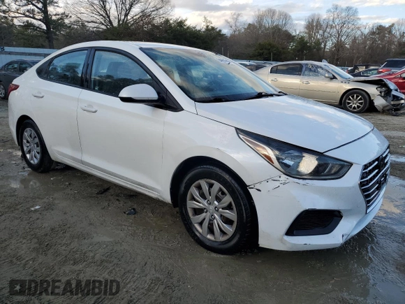 2019 Hyundai Accent SE with VIN 3KPC24A37KE047365, listed as a Copart auction lot 84887904 with 115,483 mi miles and Salvage Title. Bid and sale history available at carsss.com. Image 4.