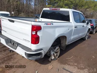 2024 Chevrolet Silverado 1500 Custom with VIN 3GCPDBEK4RG304028, listed as a IAAI auction lot 41400937 with 16,021 mi miles and . Bid and sale history available at DreamBid. Image 4.