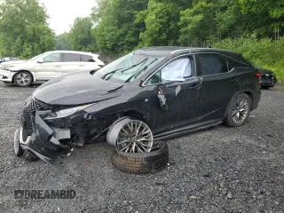 2022 Lexus RX 350 F Sport with VIN 2T2YZMDA6NC322346, listed as a Copart auction lot 61393195 with 54,576 mi miles and Salvage title. Bid and sale history available at DreamBid. Image 1.