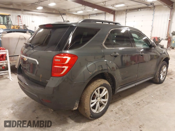 2017 Chevrolet Equinox LT with VIN 2GNALCEK7H1537995, listed as a IAAI auction lot 41996547 with 123,760 mi miles. Bid and sale history available at carsss.com. Image 4.
