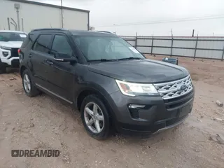 2018 Ford Explorer XLT with VIN 1FM5K7DH0JGC85411, listed as a IAAI auction lot 42180788 with 126,789 mi miles and . Bid and sale history available at DreamBid. Image 1.