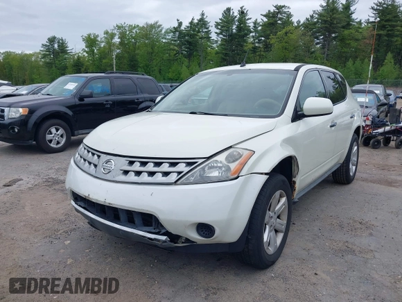 2006 Nissan Murano SL z VIN JN8AZ08W16W530815, wystawiony jako IAAI lot #42275429 z przebiegiem 134 000 mil mil oraz . Historia ofert i sprzedaży dostępna na DreamBid. Obrazek 6.