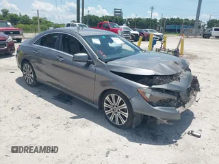 2018 Mercedes-Benz CLA 250 with VIN WDDSJ4EB0JN616444, listed as a IAAI auction lot 42479517 with 86,989 mi miles and . Bid and sale history available at DreamBid. Image 1.