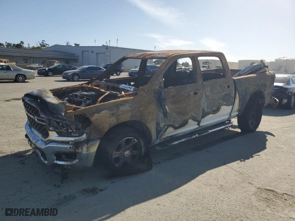 2024 Ram 2500 Lone Star with VIN 3C6UR5DLXRG176742, listed as a Copart auction lot 51222545 with 0 mi miles and Salvage Title. Bid and sale history available at carsss.com. Image 1.
