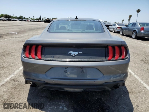 2021 Ford Mustang EcoBoost with VIN 1FA6P8TH2M5127983, listed as a Copart auction lot 61433405 with 52,953 mi miles and Salvage title. Bid and sale history available at DreamBid. Image 6.