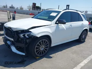 2021 Mercedes-Benz GLE 350 with VIN 4JGFB4JB3MA383309, listed as a IAAI auction lot 42625145 with 52,816 mi miles and . Bid and sale history available at DreamBid. Image 2.