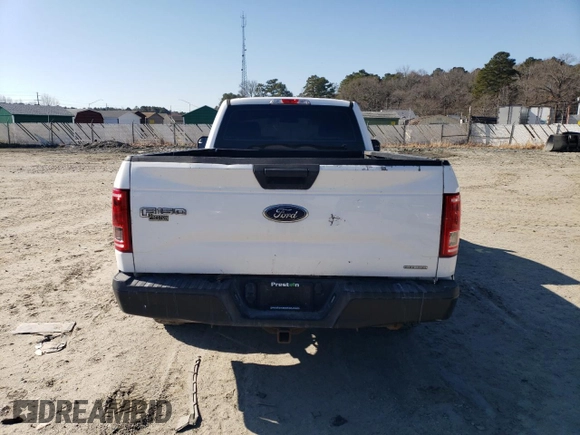 2016 Ford F-150 XL with VIN 1FTMF1C89GKD08483, listed as a Copart auction lot 46861185 with 142,105 mi miles and Clean Title. Bid and sale history available at carsss.com. Image 6.