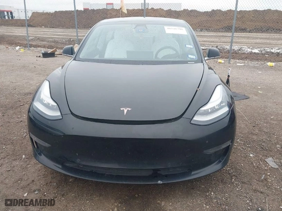 2020 Tesla Model 3 Performance with VIN 5YJ3E1EC1LF742792, listed as a IAAI auction lot 41541798 with NaN miles. Bid and sale history available at carsss.com. Image 12.