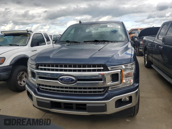 2020 Ford F-150 XL with VIN 1FTEX1C41LFA08812, listed as a Copart auction lot 74126024 with Not provided miles and Non repairable. Bid and sale history available at DreamBid. Image 5.
